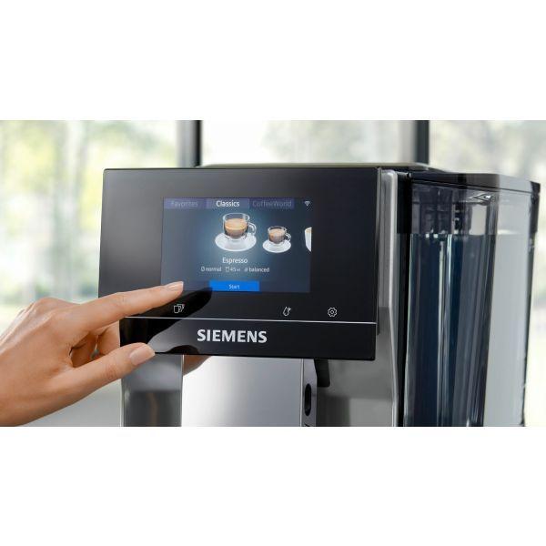 Máquina de Café Automática SIEMENS TP715D01 / EQ.700 classic (Grãos de café - 1500 W - 19 bar - Cinzento) — miniatura 2