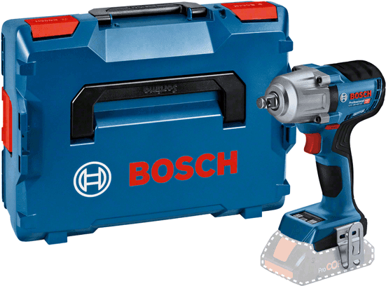 Chave de Impacto BOSCH GDS 18V-450 HC Professional (1/2" - 800 N·m - 18 V - Sem bateria)