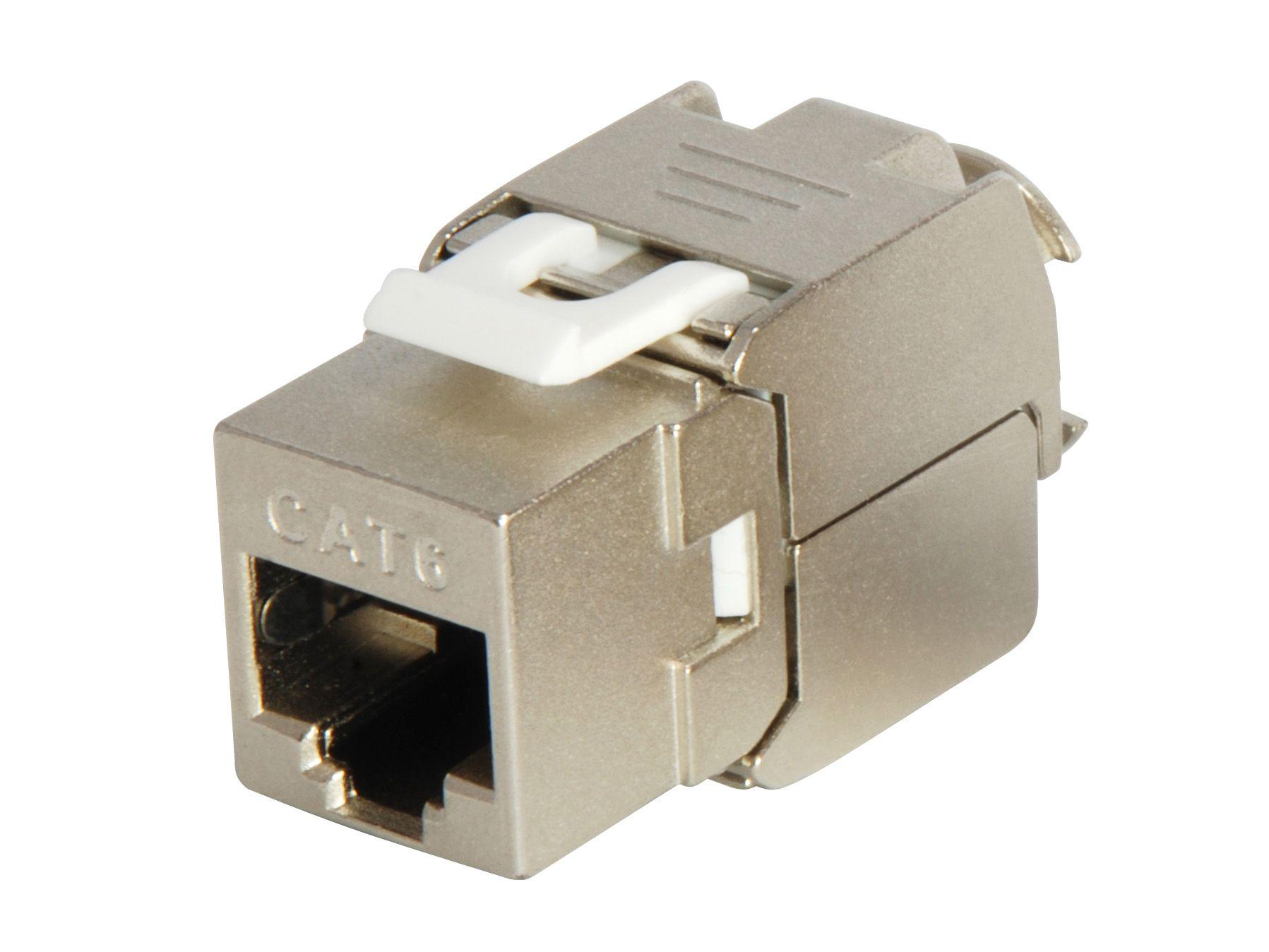 Tomada Keystone RJ-45 EQUIP 767213 (LSA - Alumínio), miniatura 2