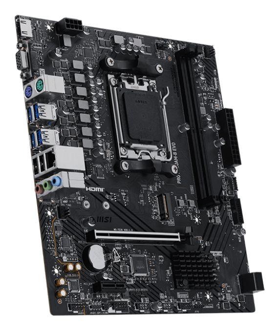 Motherboard MSI PRO A620M-B EVO (AM5 - Micro-ATX - Duplo canal - Preto) — miniatura 2