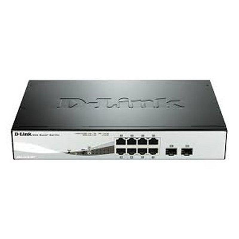 Switch D-LINK DGS-1210-08P/E (Gigabit Ethernet - 6 MB - 20 Gbit/s - Preto) — miniatura 3