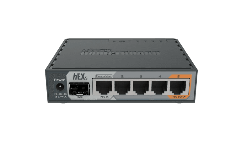Router MIKROTIK RB760IGS (5x Gigabit Ethernet) — miniatura 2