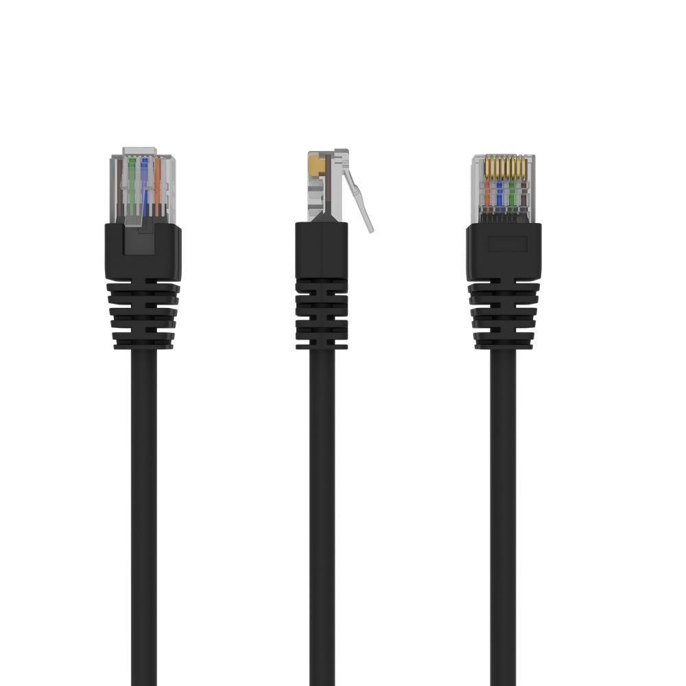 Cabo de Rede GEMBIRD PP12-10M/BK (10 m - Preto)