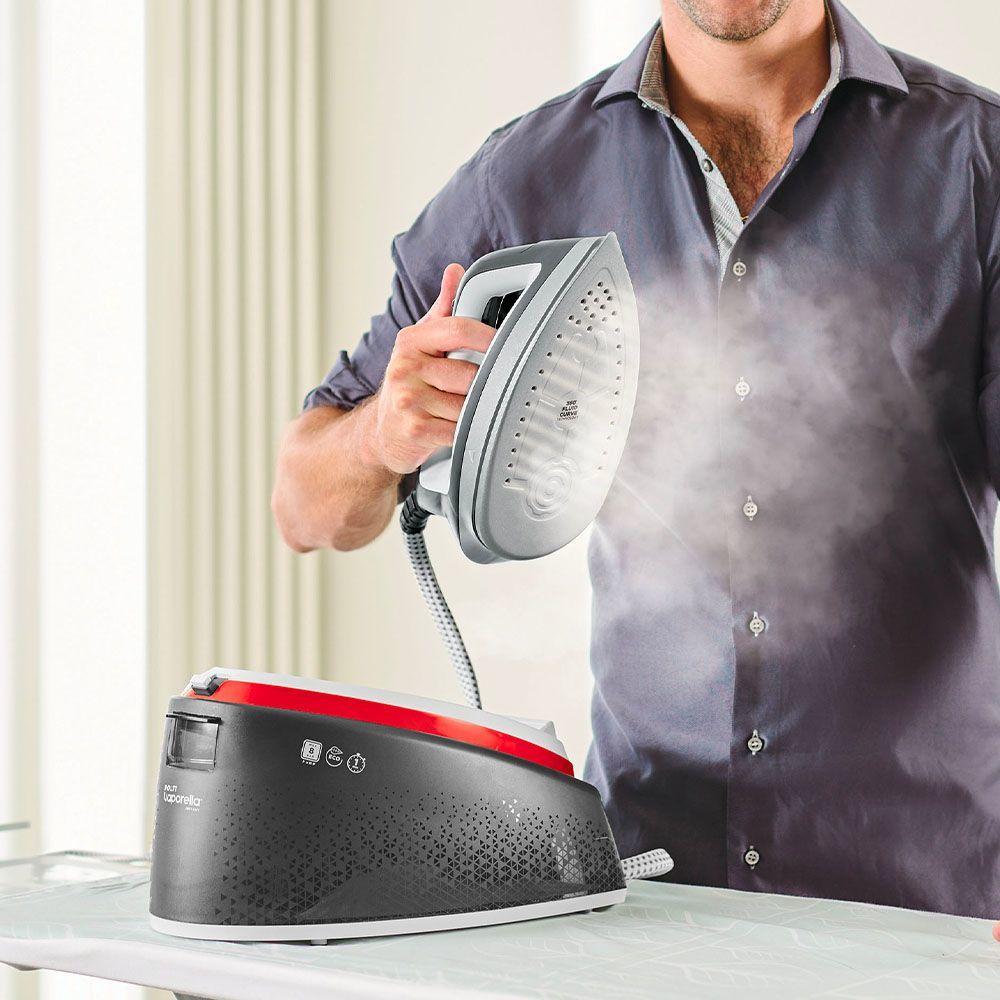 Centro de Engomar POLTI Vaporella Instant VI50.50 (2200 W - 2 l - 8 bar - Preto, Vermelho e Branco) — miniatura 5
