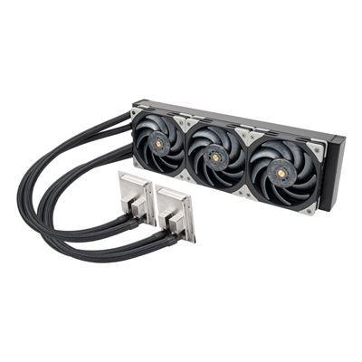 Kit de Arrefecimento Líquido SILVERSTONE SST-XE360PDD (120 mm - Preto/Prateado)