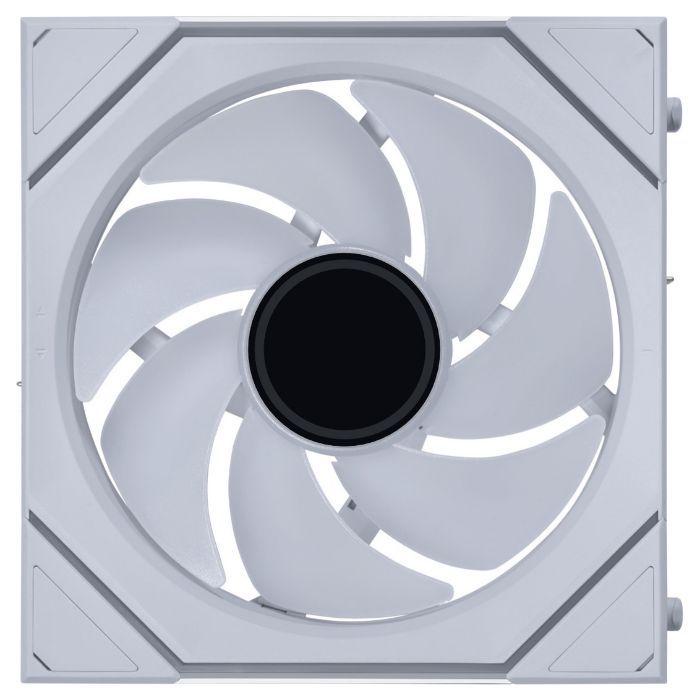 Conjunto de 3 Ventoinhas para Caixa de PC LIAN LI UNI FAN SL120 Infinity Wireless (Branco), miniatura 4