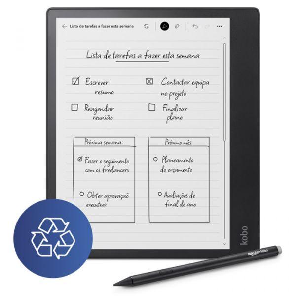 Leitor de Livros Eletrónicos KOBO Elipsa 2E (10,3" - 1404 × 1872 px - E Ink Carta - Preto) — miniatura 5
