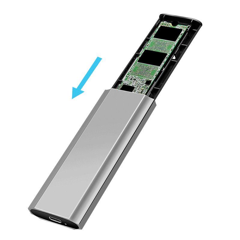Caixa Externa para SSD LOGILINK UA0439 (10 TB - M.2 - M.2, PCI Express - Cinzento) — miniatura 6