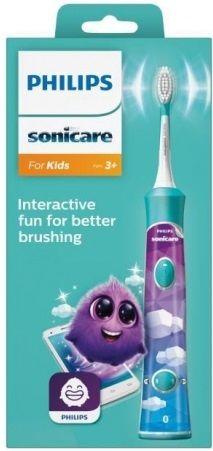 Escova de Dentes Elétrica Sónica PHILIPS Sonicare For Kids HX6322/04 (Borracha - Azul) — miniatura 3