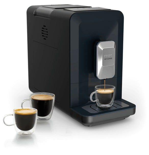 Máquina de Café Expresso Automática KRUPS EA2004E0 My Coffee (Grão - 15 bar - 1,5 L - Preto)