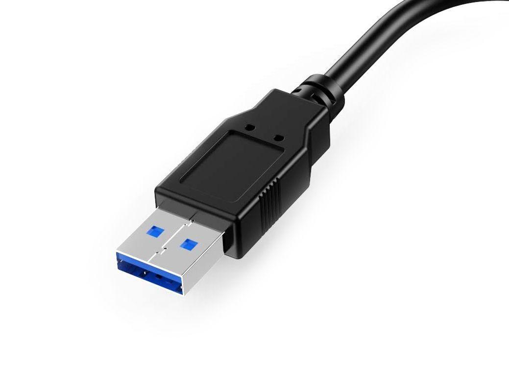 Adaptador USB para VGA EQUIP 133384 (0,25 m - Preto) — miniatura 2