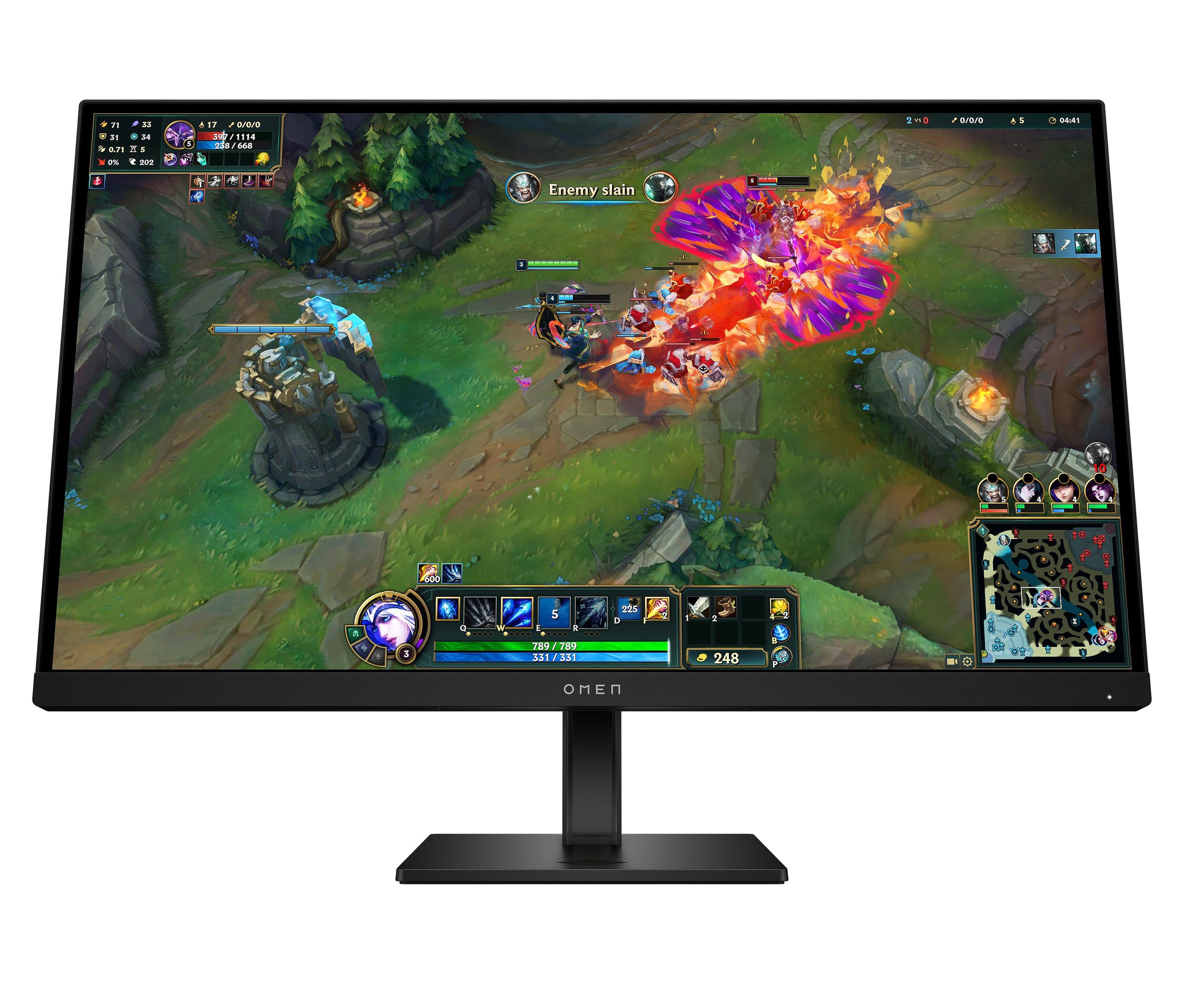 Monitor Gaming HP OMEN 27q G2 (27" - IPS - 180 Hz - Preto)