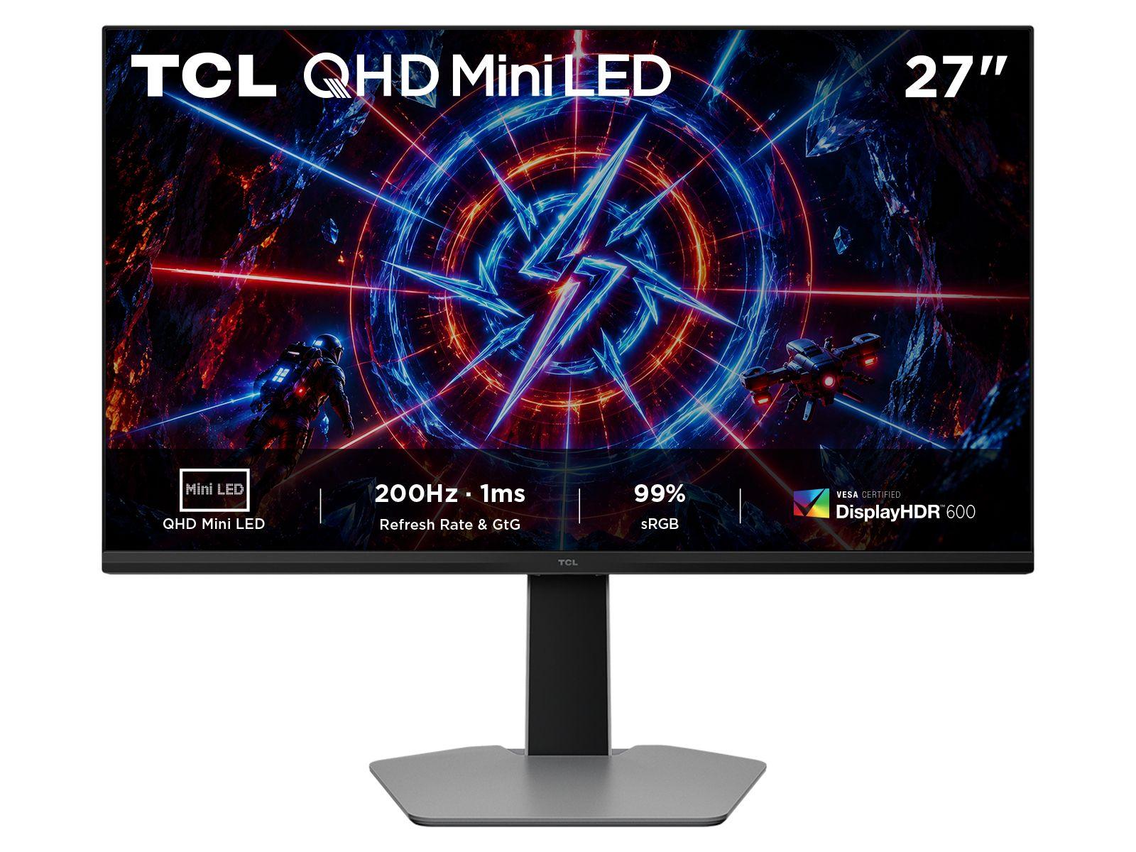Monitor TCL 27P2A (27" - IPS - 200 Hz - Cinzento)