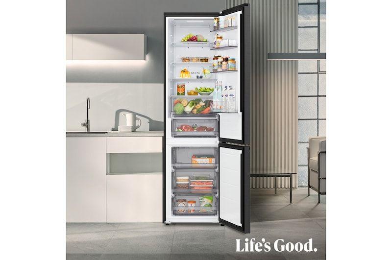 Frigorífico Combinado Independente LG GBBSJ20EEP (375 l - ThinQ - 203x59,7x67,4 cm - Grafite) — miniatura 4