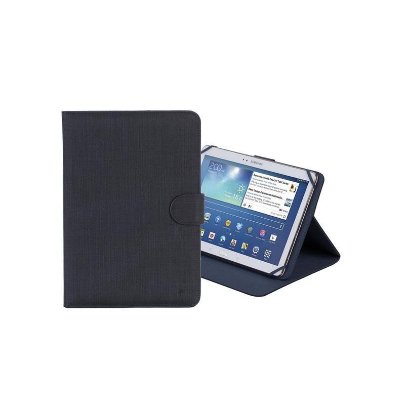 Bolsa para Tablet RIVACASE Biscayne 3317 (Microfibra, Polietileno - Preto)
