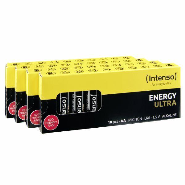 Pilhas Alcalinas INTENSO Energy Ultra AA LR06 (Preto e Amarelo), miniatura 5
