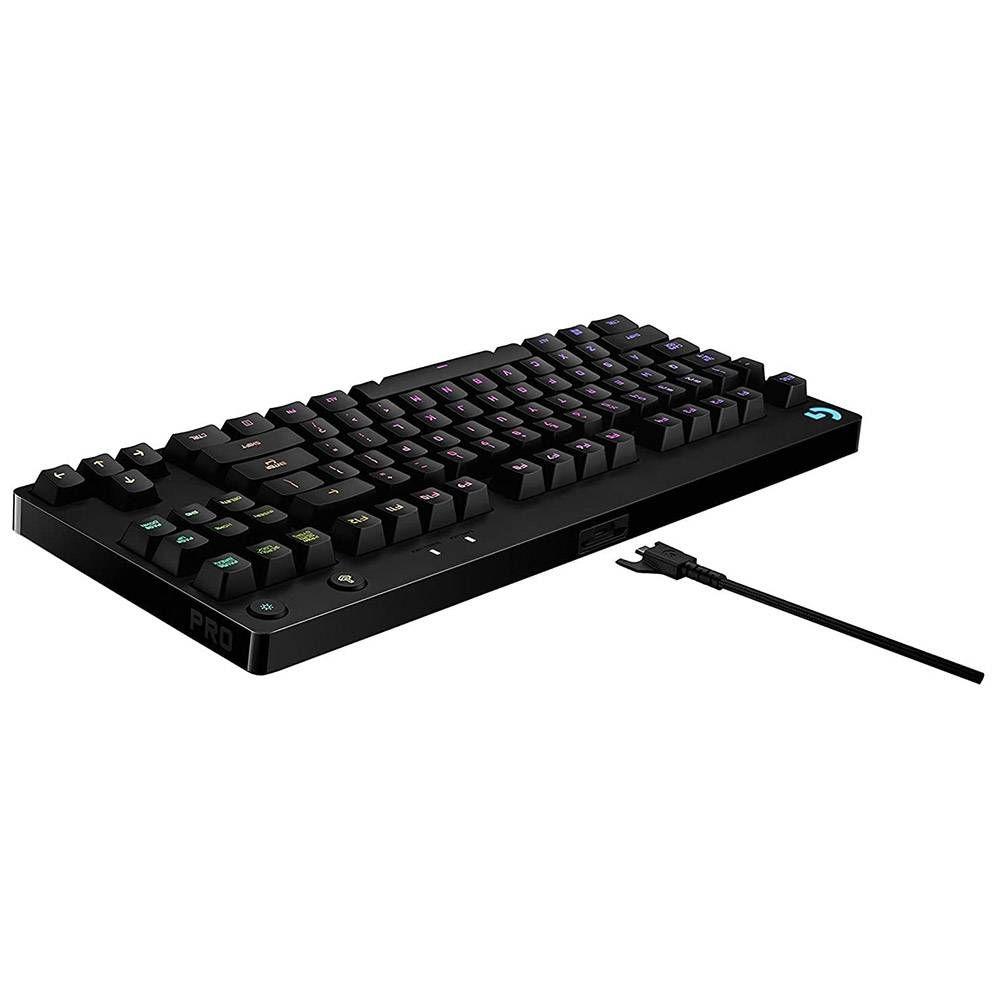 Teclado LOGITECH G PRO (Inglês - Mecânico - 80 - Preto), miniatura 6