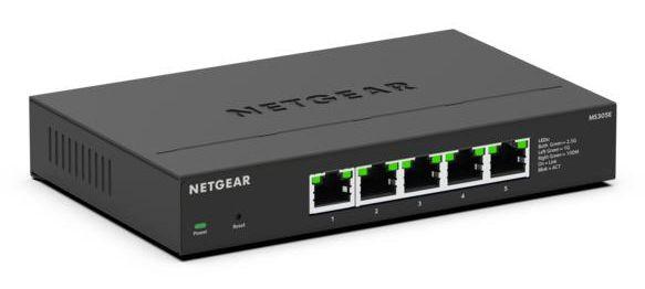 Switch NETGEAR MS305E (2.5G Ethernet - 100, 1000 e 2500 Mbit/s - 1 MB - Preto) — miniatura 3
