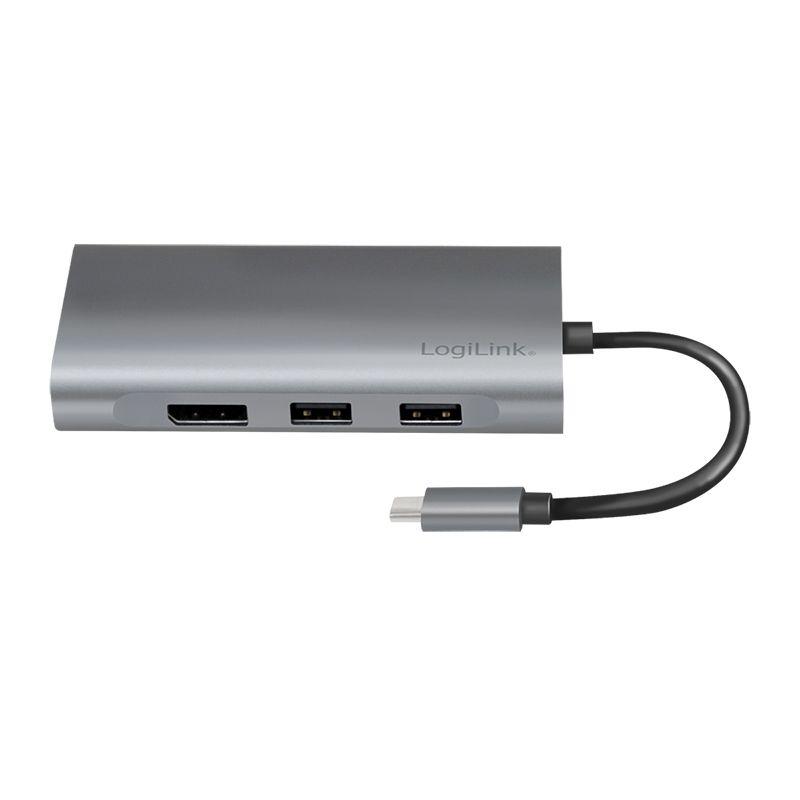 Estação de Acoplamento LOGILINK UA0382 (0,12 m - Thunderbolt 3 - Prateado), miniatura 5