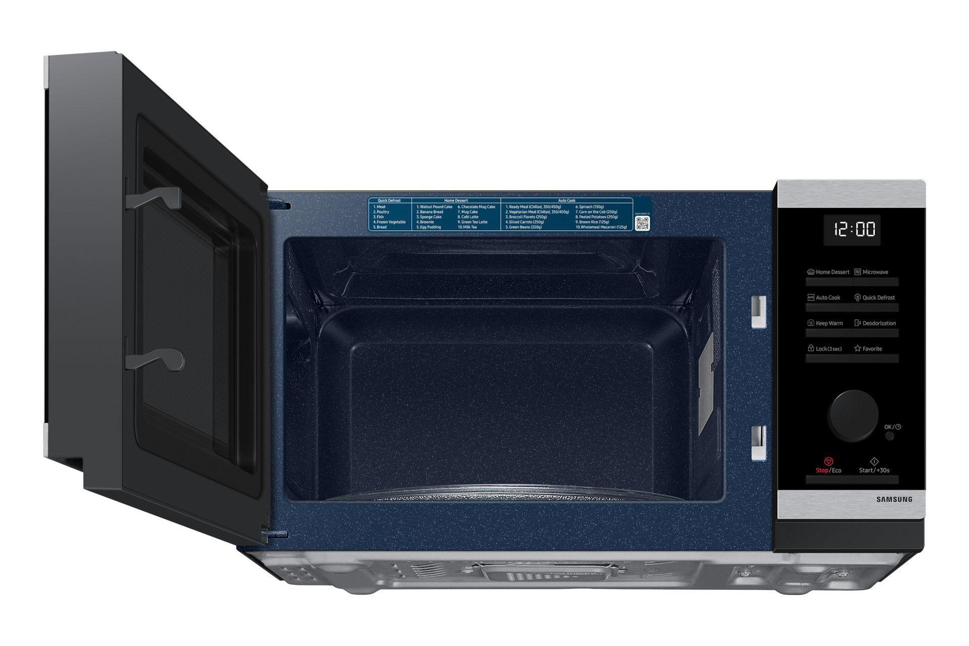Micro-ondas Independente SAMSUNG MS23DG4504AT (800 W - 23 l - Botões, rotativo - Inox) — miniatura 5