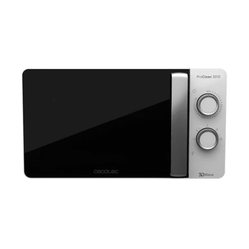 Micro-ondas de Bancada CECOTEC ProClean 3010 (700 W - 20 l - Botões e seletor rotativo - Branco)