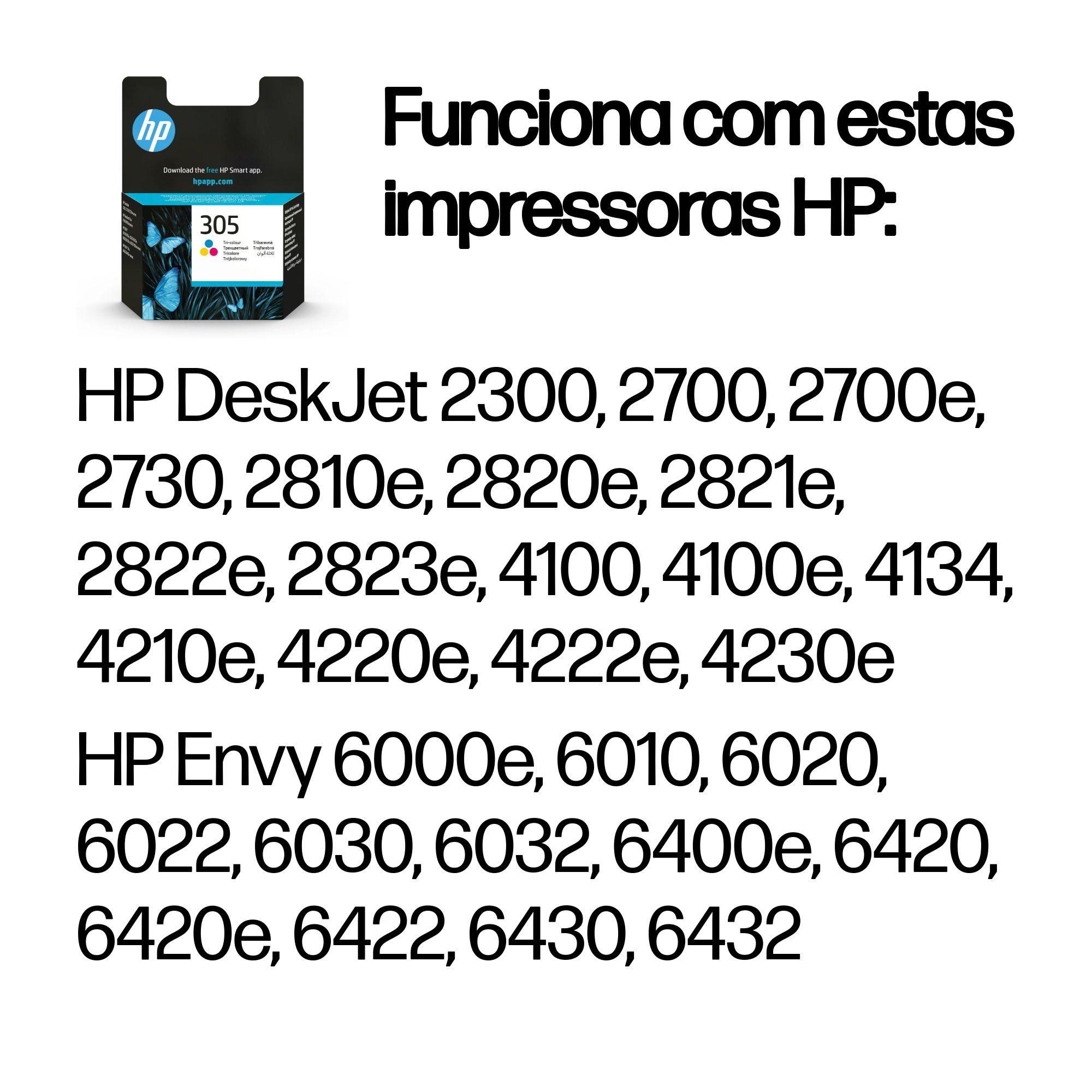 Tinteiro HP 305 3YM60AE (100 páginas - Tricolor), miniatura 2