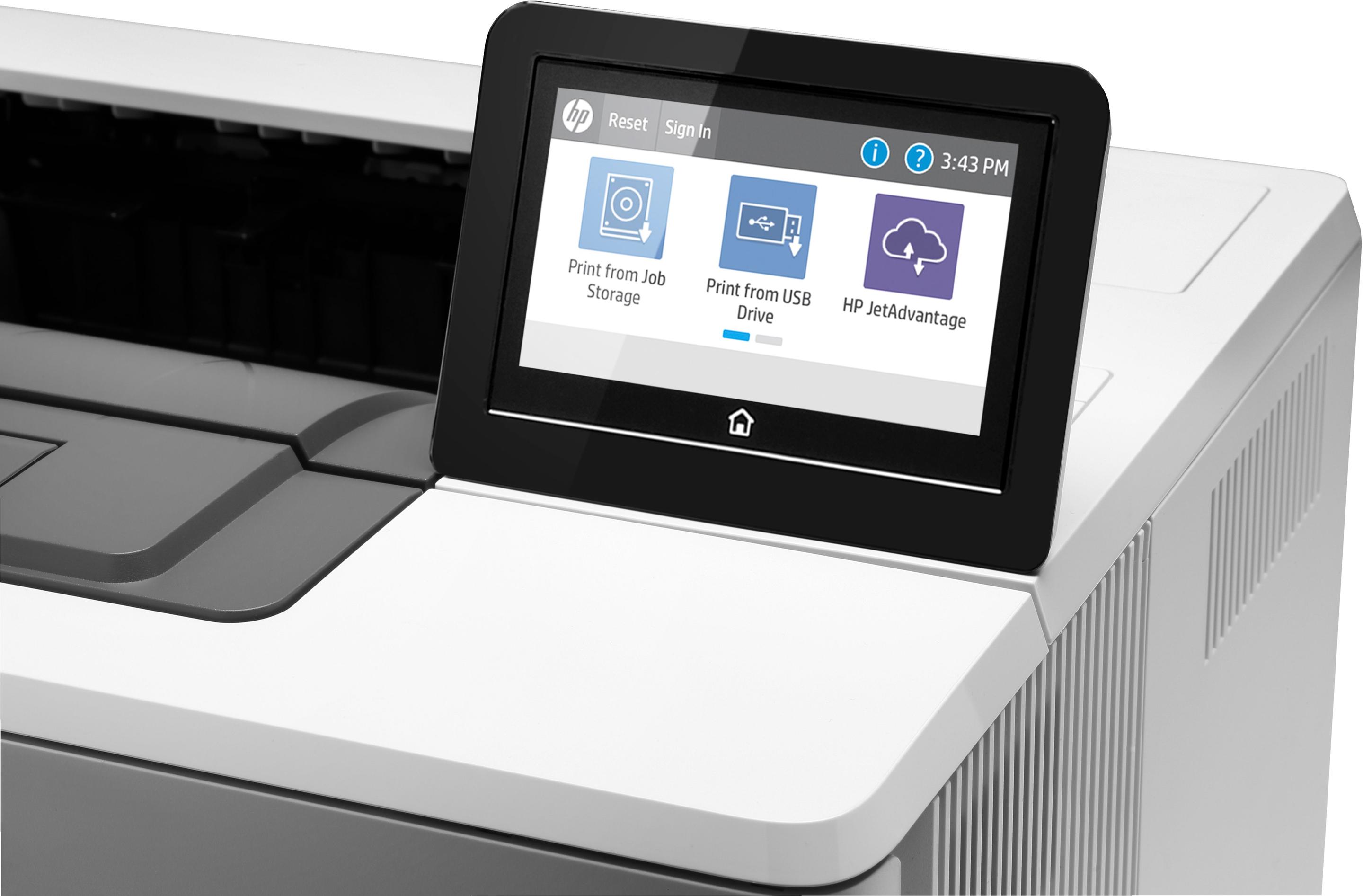 Impressora Laser HP LaserJet Enterprise M507x (Impressão a preto e branco - 1200 folhas - AC - Branco) — miniatura 6
