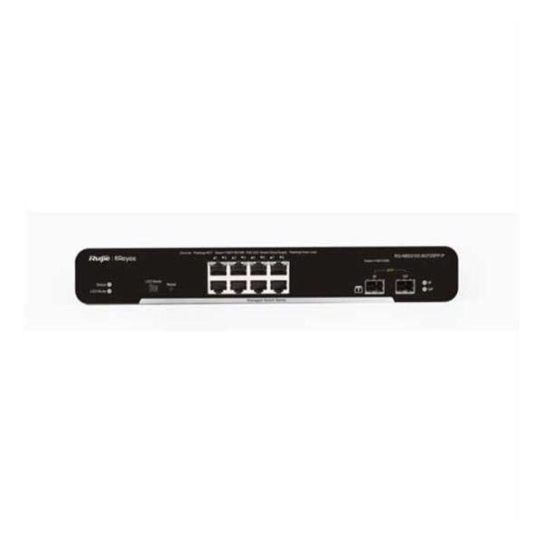 Switch Gerido RUIJIE NETWORKS Reyee RG-NBS3100-8GT2SFP-P (Gigabit Ethernet - 20 Gbit/s - L2 - Preto), miniatura 2