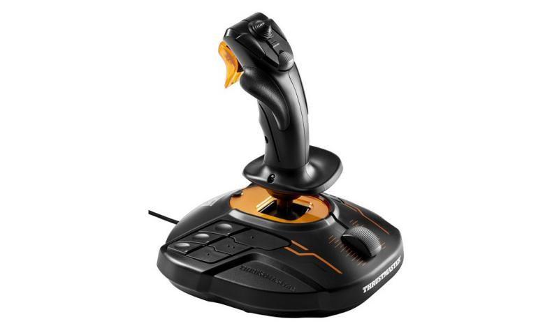 Manípulo de Voo THRUSTMASTER T.16000M FCS (PC - Com fios - Preto e Laranja) — miniatura 3