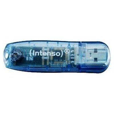 Pen USB INTENSO Rainbow Line 3502450 (Com tampa - USB Tipo-A - USB 2.0 - Azul) — imagem 1