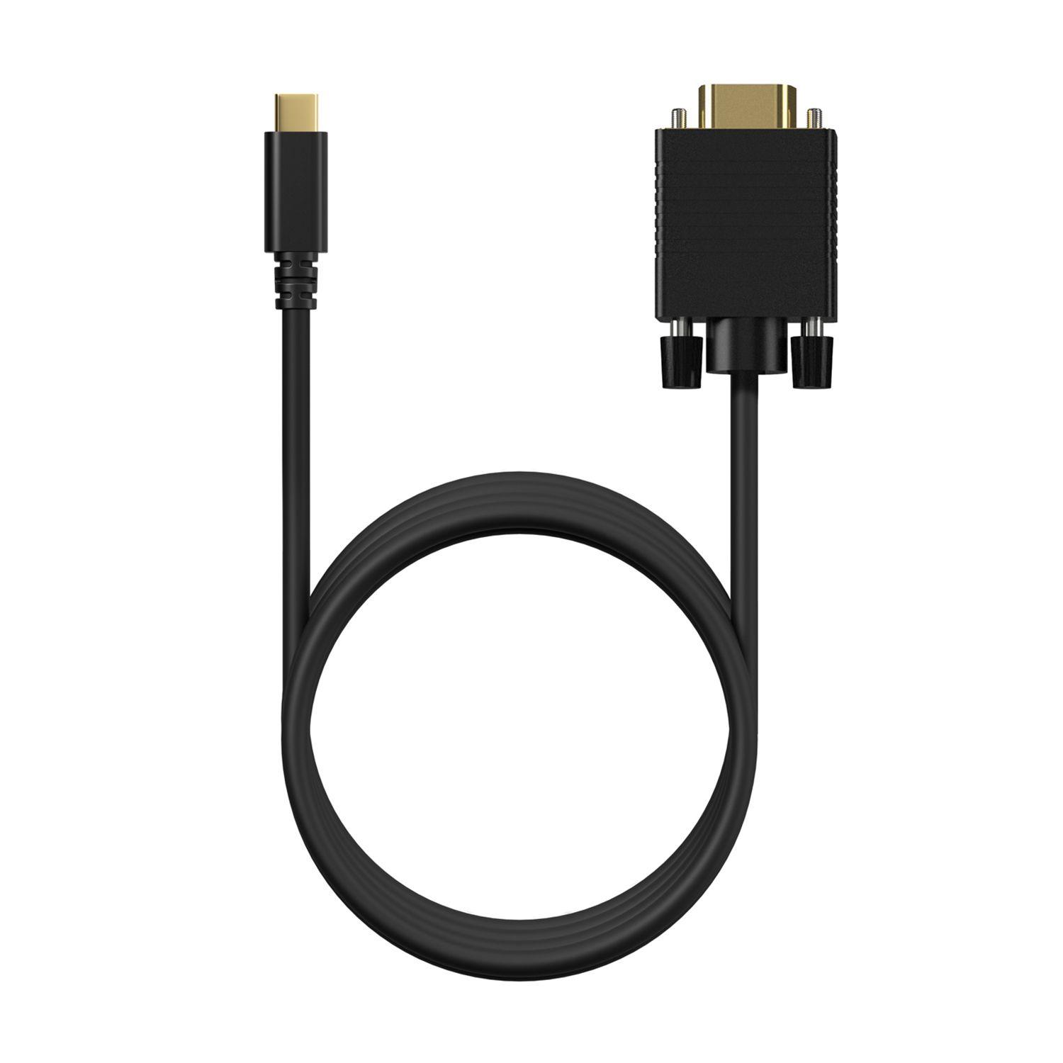 Cabo Conversor AISENS A109-0693 (1,8 m - USB Type-C - Preto), miniatura 3