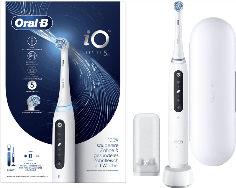 Escova de Dentes Elétrica ORAL-B iO Series 5 (Branco), miniatura 3