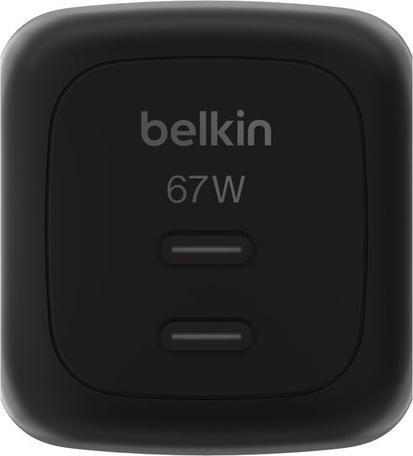 Carregador USB-C BELKIN WCH020KQBK (Universal - Tipo C - Preto)
