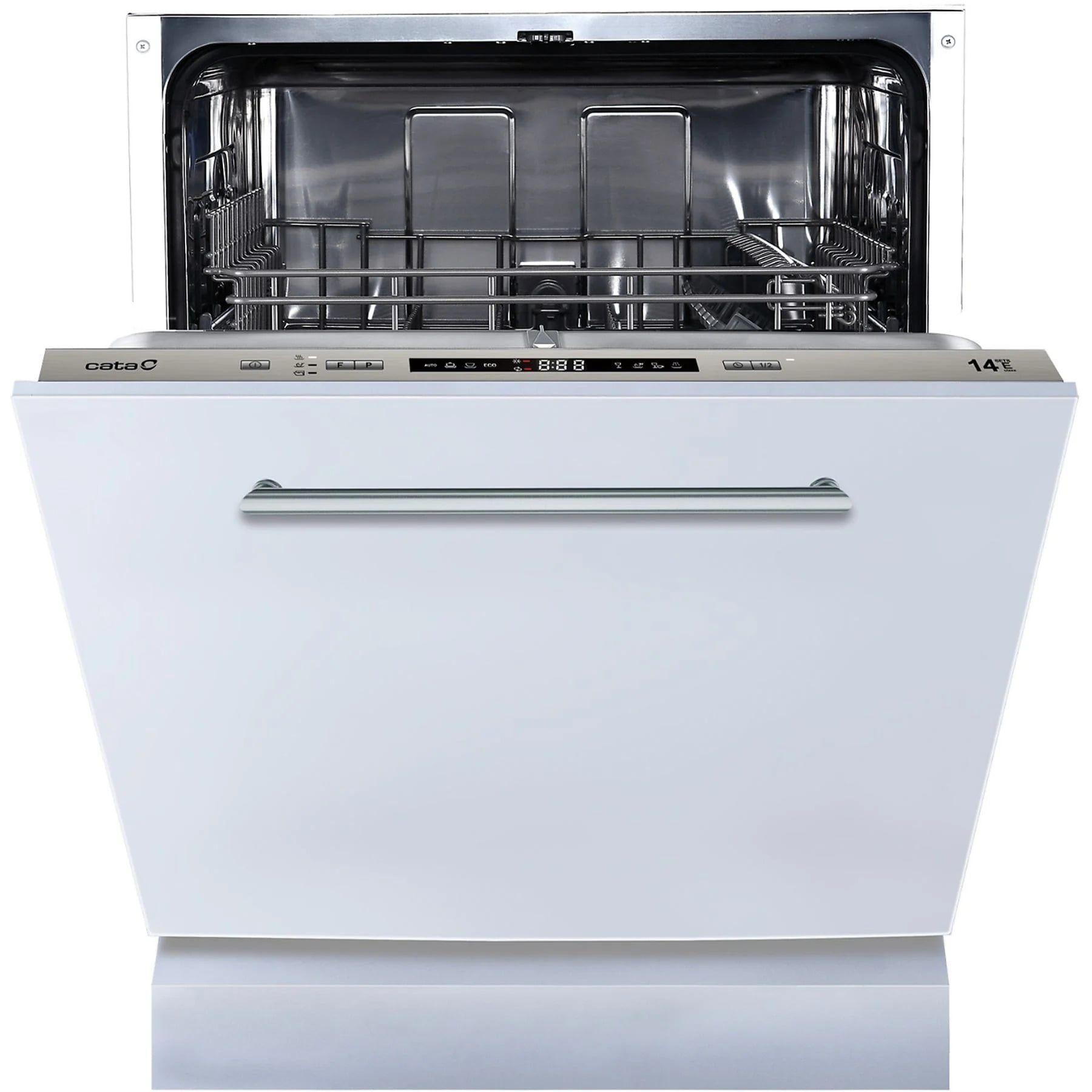 Máquina de Lavar Loiça de Encastre CATA LVI62012 (14 talheres - C - 11 l - Painel Prateado)