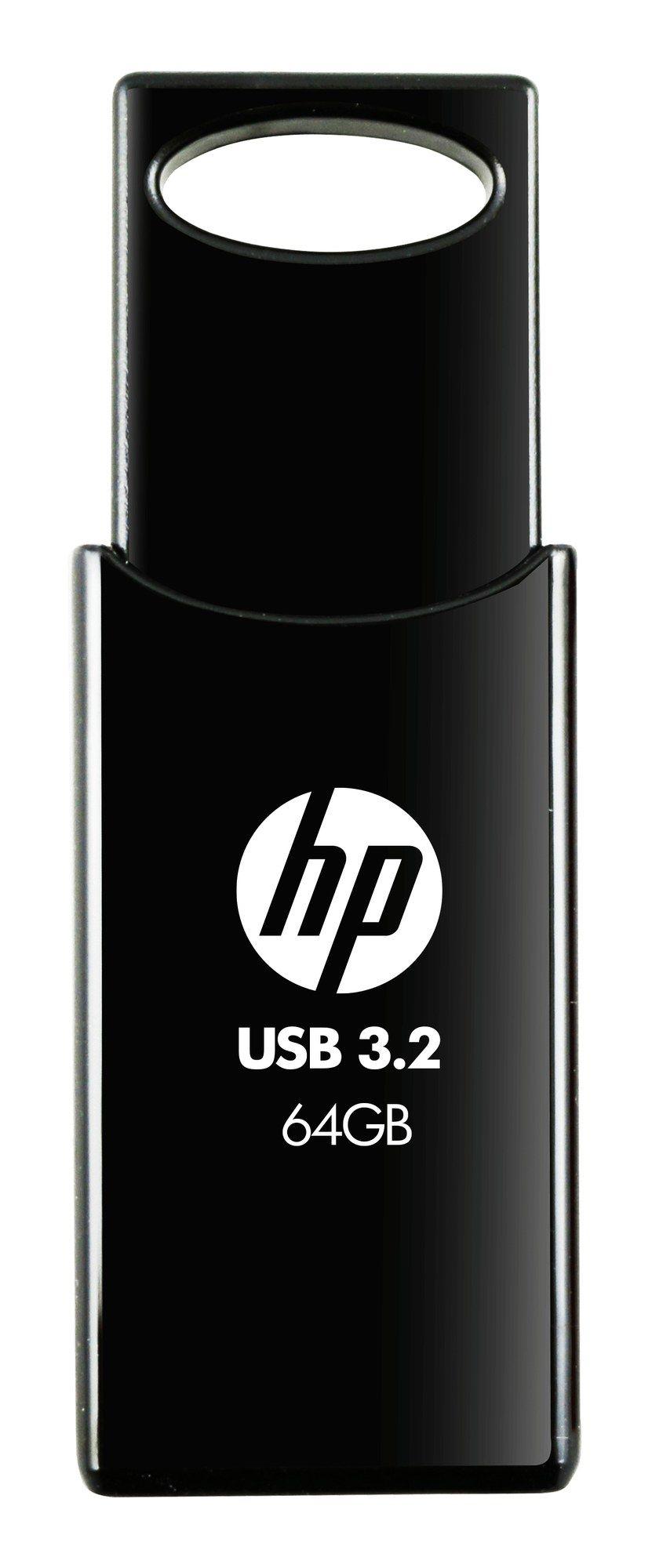Pen USB HP 712w (Deslizante - USB Type-A - 3.2 Gen 1 - Preto)