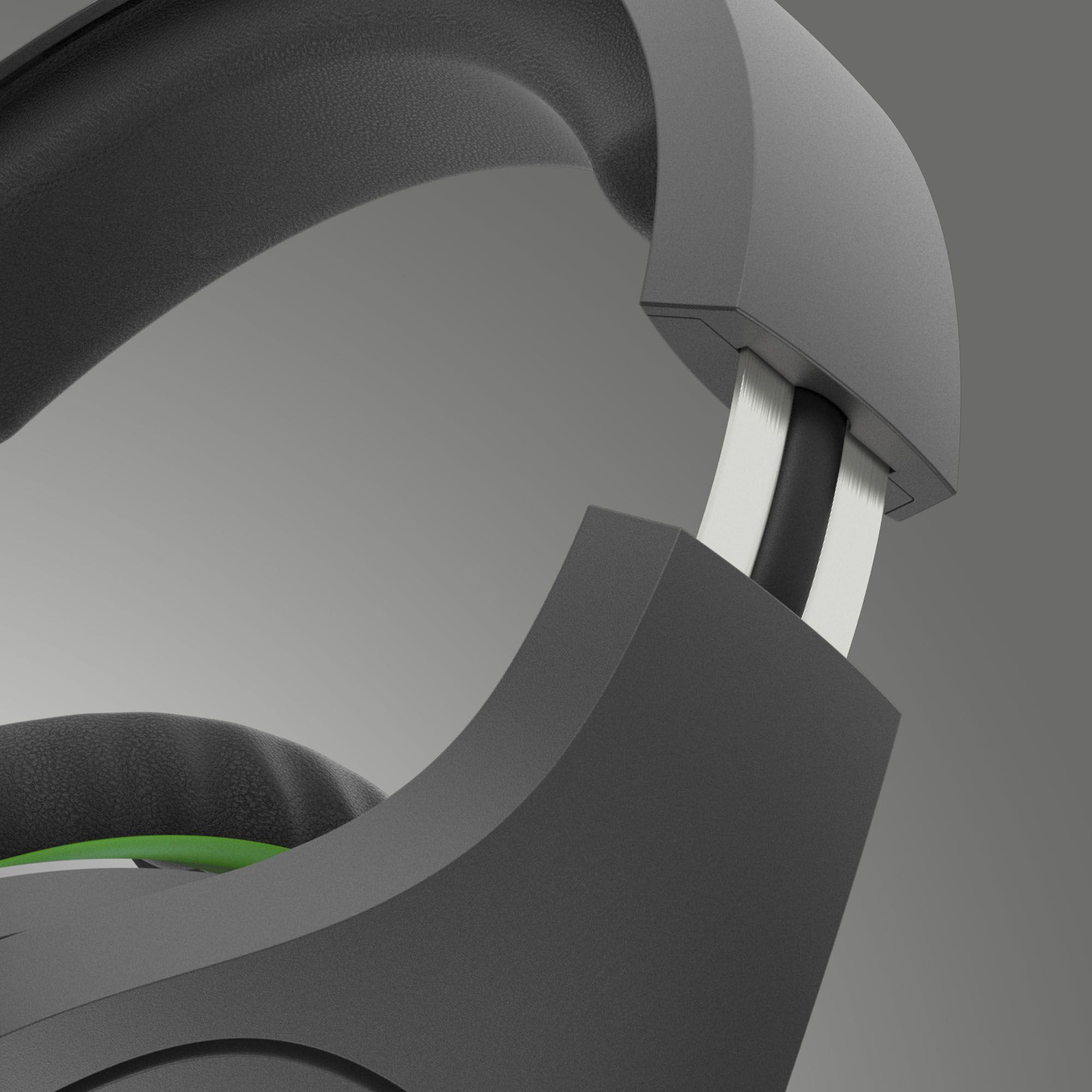 Headset Gaming HYPERX CloudX Stinger Core Wireless (Binaural - Com fios - Circum-aural - Cinzento-Verde) — miniatura 2