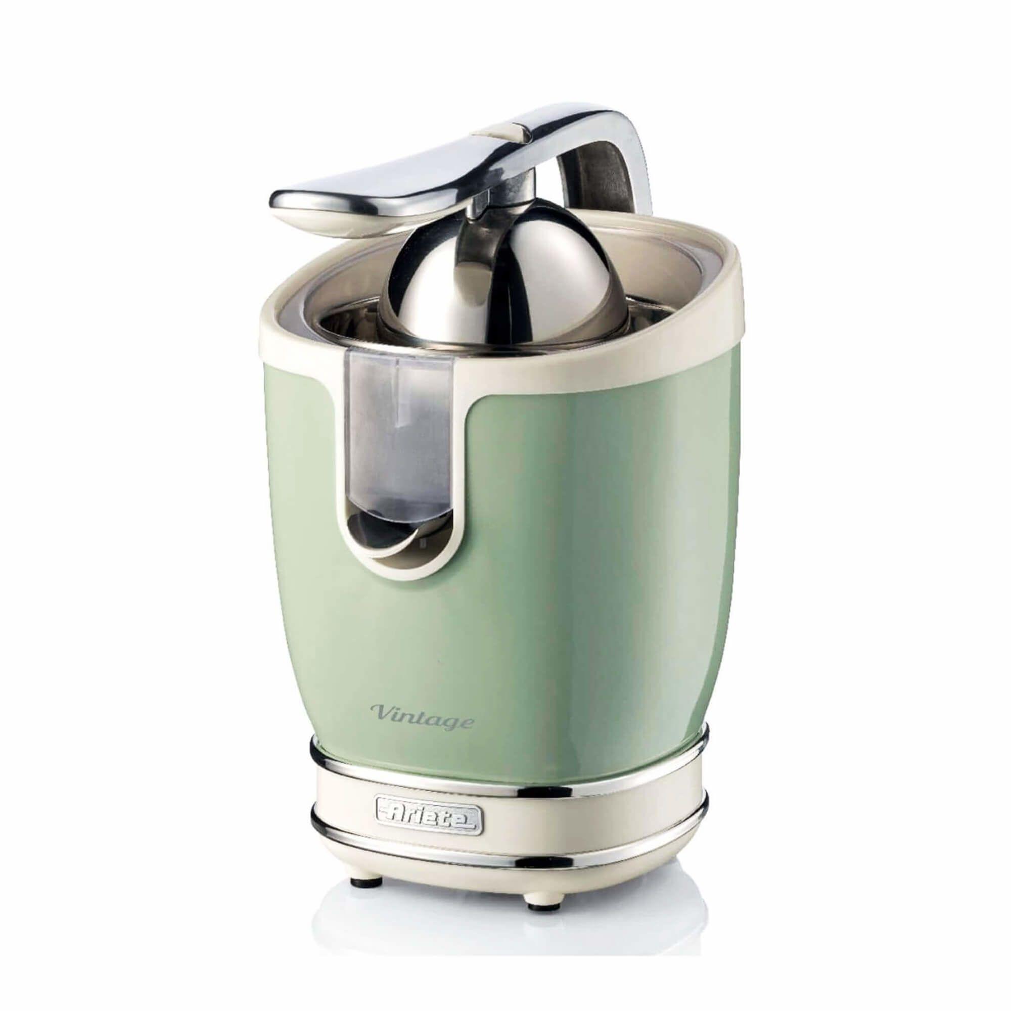 Espremedor de Citrinos ARIETE Vintage 413-04 (Altura 29 cm - Verde)