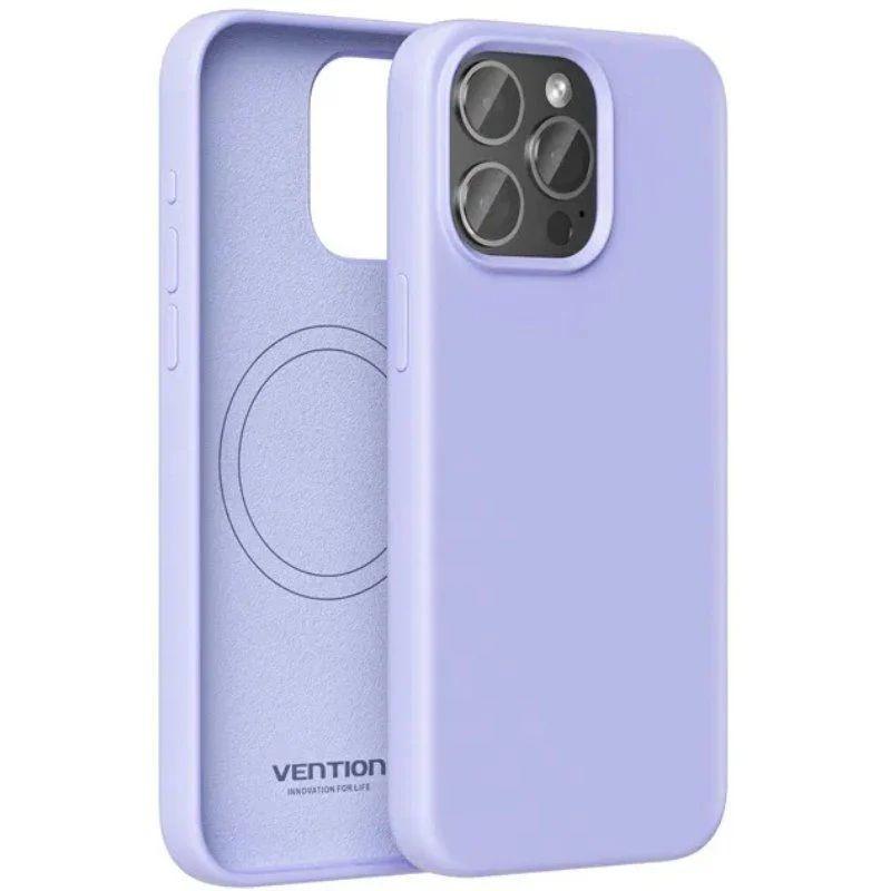 Capa de Silicone VENTION MagSafe para iPhone 13 Pro Max (iPhone 13 Pro Max - MagSafe - Silicone - Roxo)