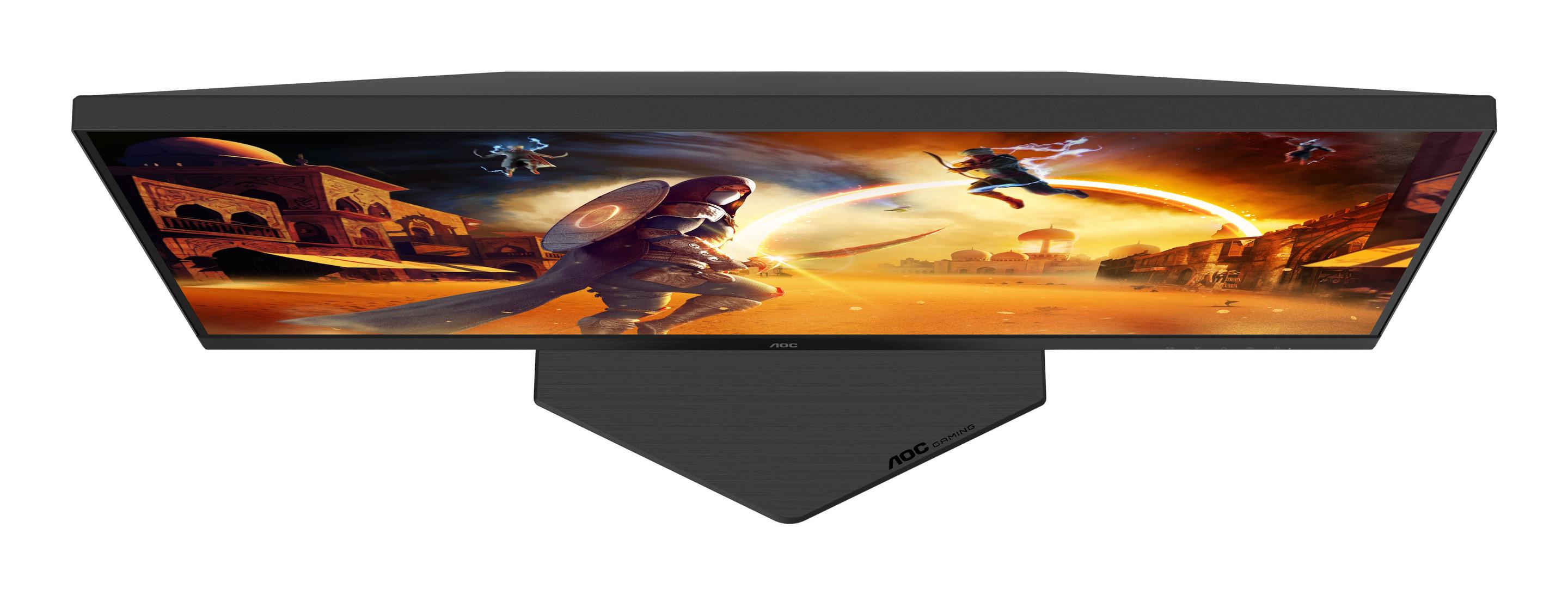 Monitor AOC 24G4HRE (23,8" - Fast IPS - 200 Hz - Preto e Vermelho) — miniatura 8