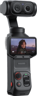 Câmara de Ação INSTA360 Luna Ultra Standard Bundle (2" - Wi-Fi; Bluetooth - Preto Cósmico)