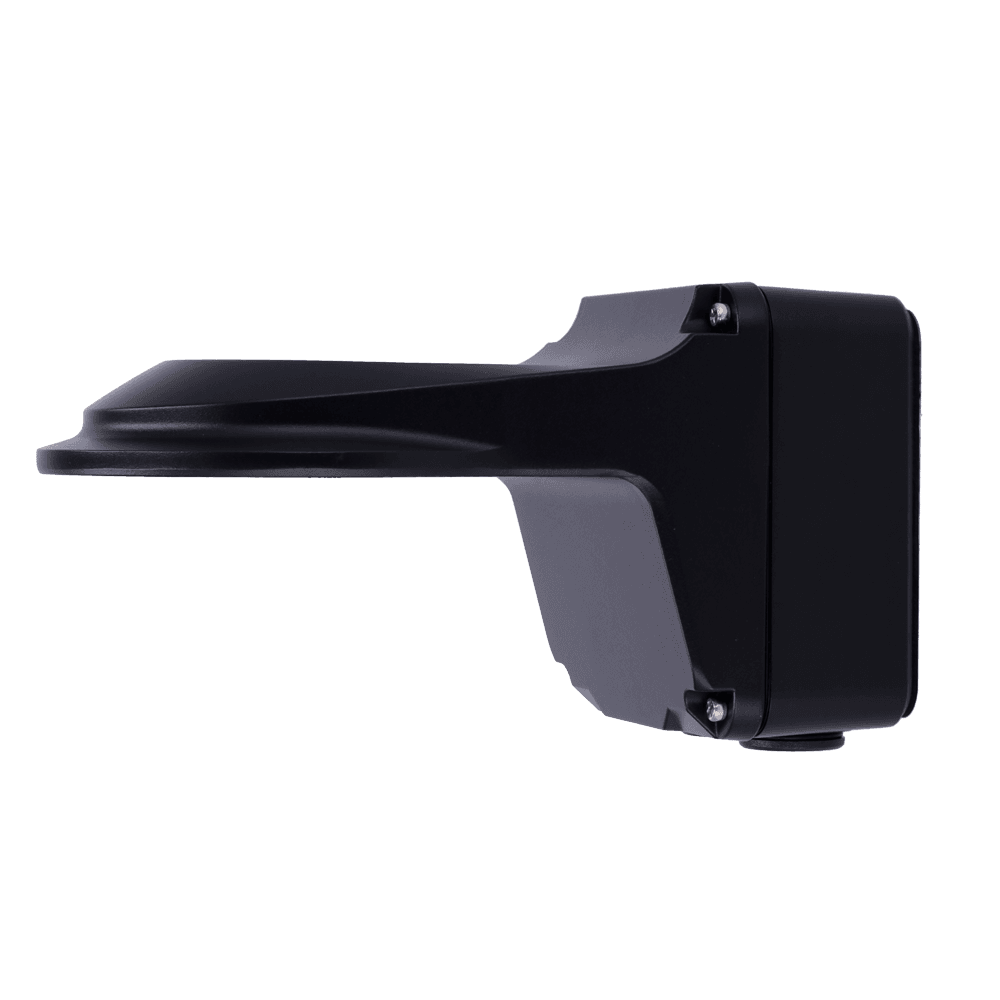 Suporte de Parede com Caixa de Ligações UNIVIEW TR-JB07/WM03-F-IN-V2 (128,5 x 126,2 x 235 mm - Preto)