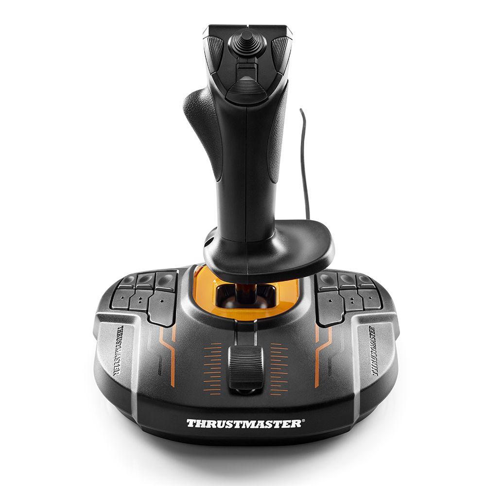 Manípulo de Voo THRUSTMASTER T.16000M FCS (PC - Com fios - Preto e Laranja) — miniatura 4