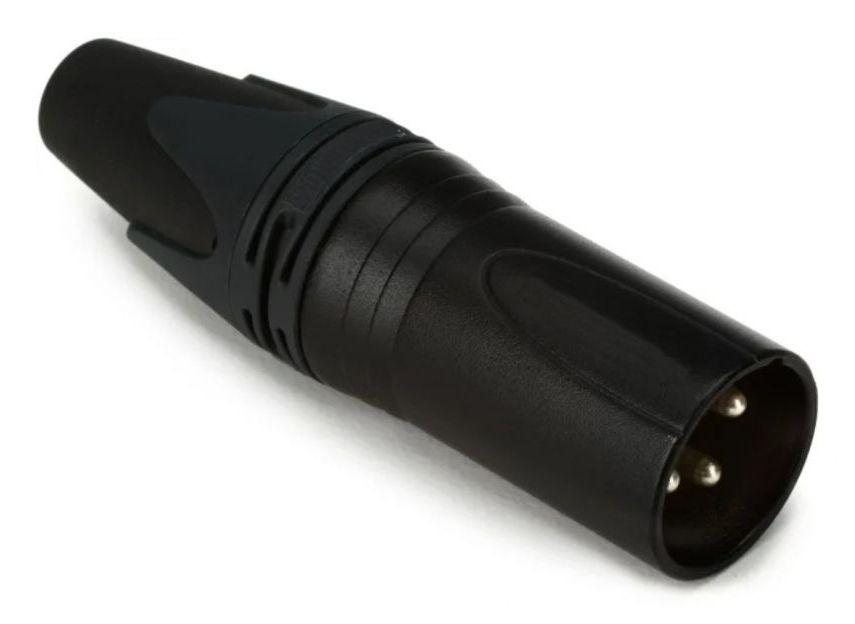 Conetor XLR Macho EQUIP 147930 (3-Pole XLR - Preto)