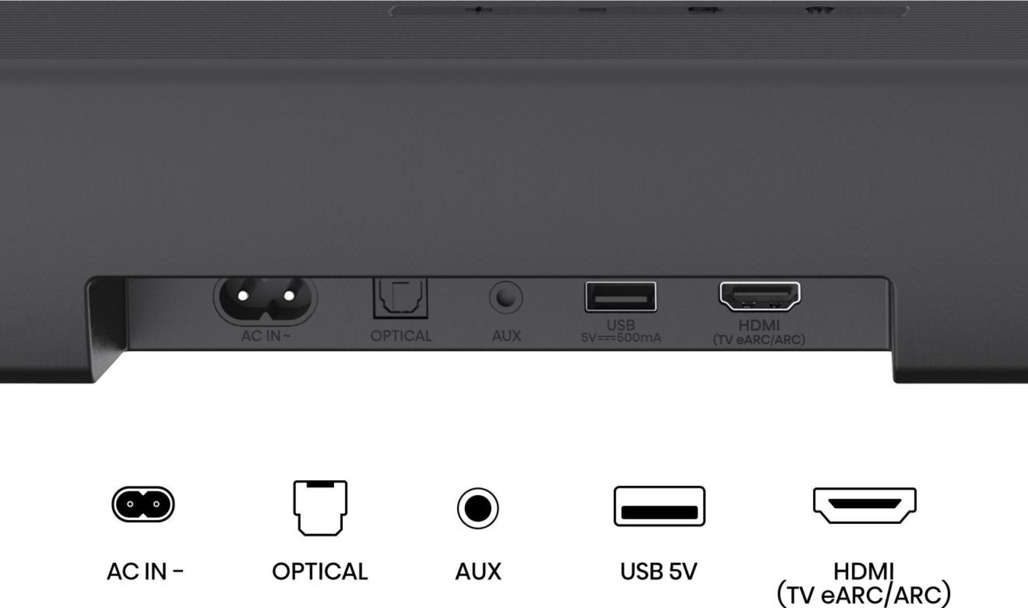 Barra de Som HISENSE AX5100Q (50 W - Sem fios - Preto), miniatura 10