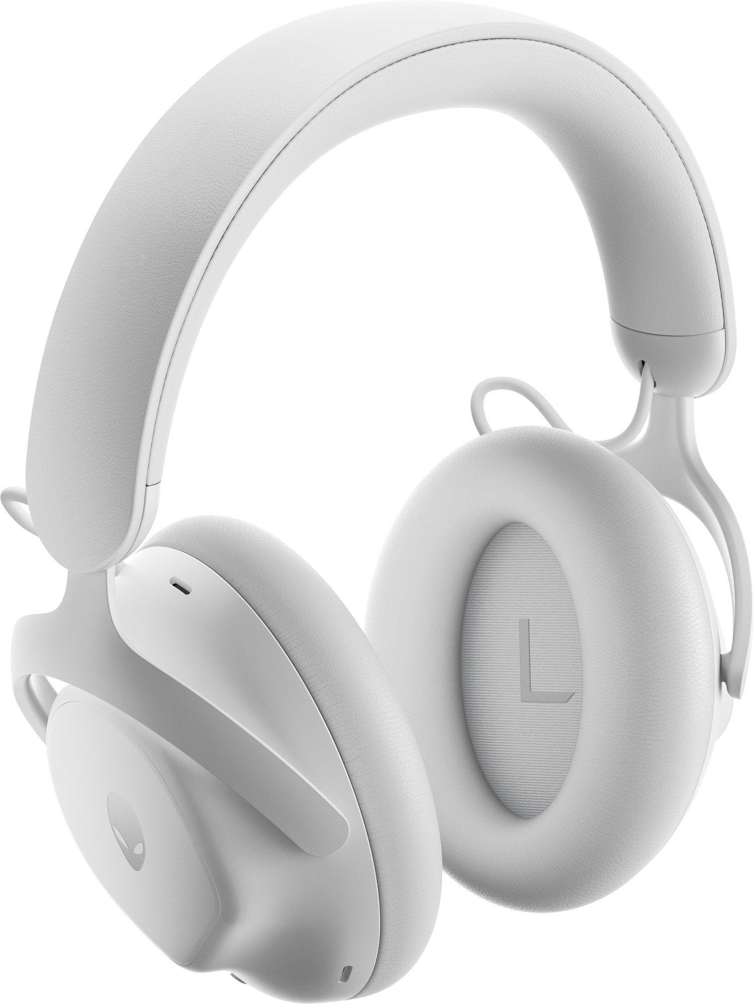 Headset Gaming DELL Alienware Pro Wireless (Binaural - Com fios e sem fios - Circum-aural - Branco) — miniatura 3