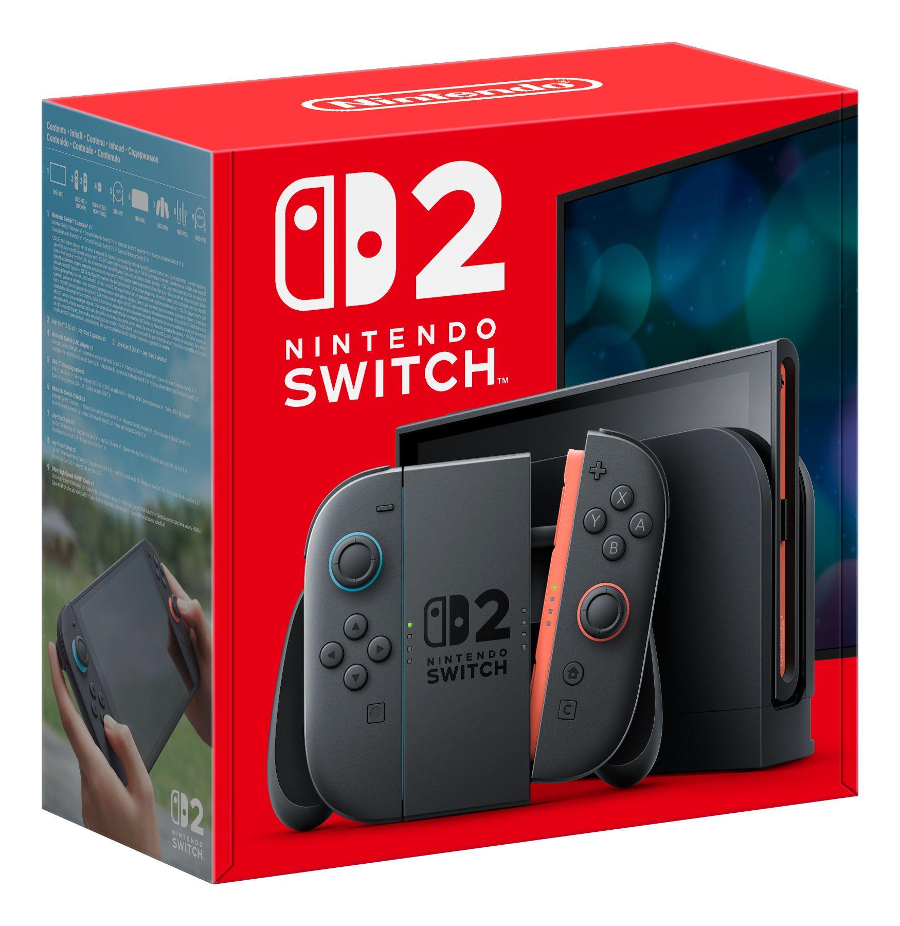 Consola Portátil NINTENDO Switch 2 BEE-001 (256GB - Ecrã LCD 7,9" 120Hz - Preto)