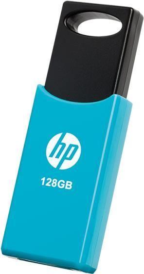 Pen Drive HP v212w (128 GB - Deslizante - USB 2.0 - Azul)