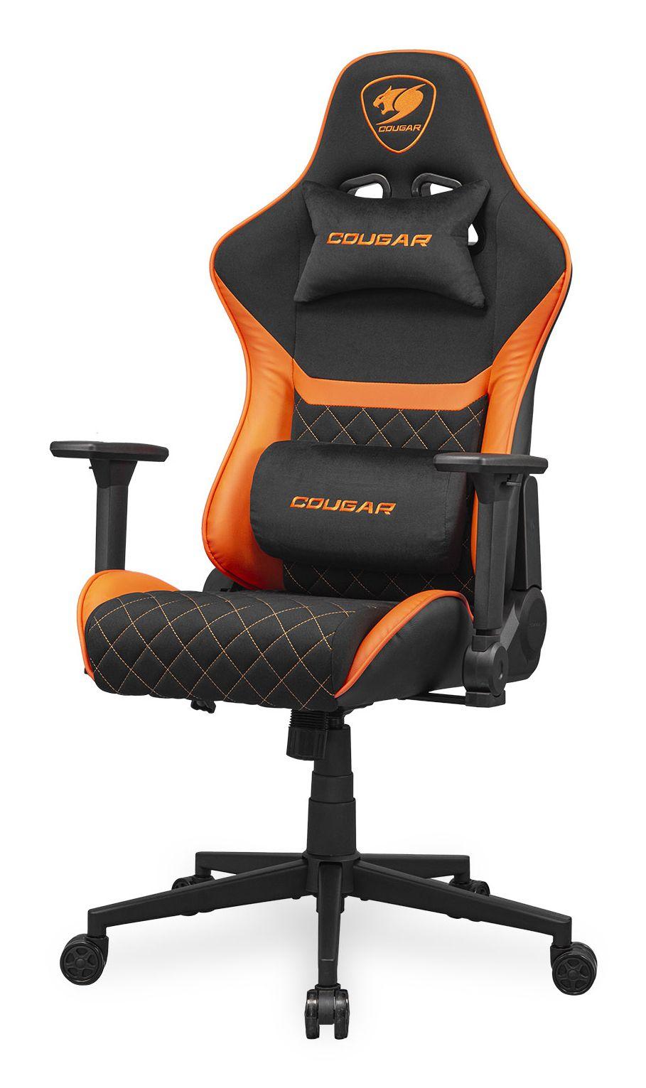 Cadeira Gaming COUGAR CGR-A2F (Universal - Preto/Laranja) — miniatura 3