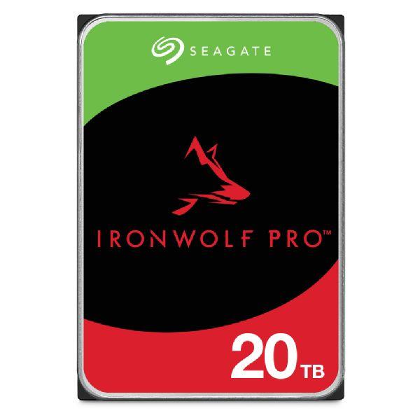 Disco Rígido SEAGATE IronWolf Pro ST20000NT001 (20 TB - 3.5 " - SATA 6 Gb/s)