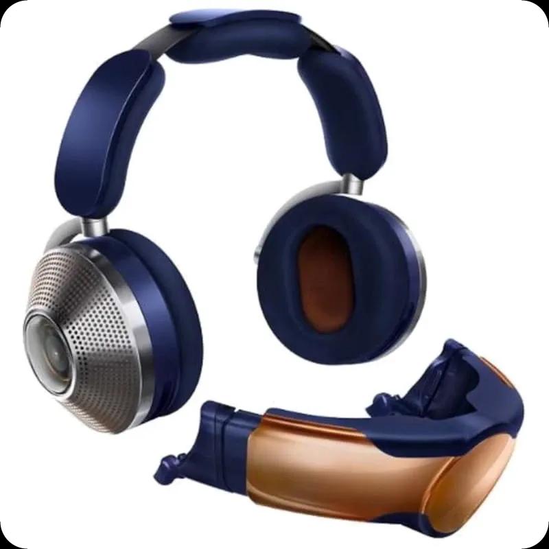 Auscultadores DYSON Zone Absolute+ (Binaural - Com fios e sem fios - Circum-aural - Azul/Cobre)